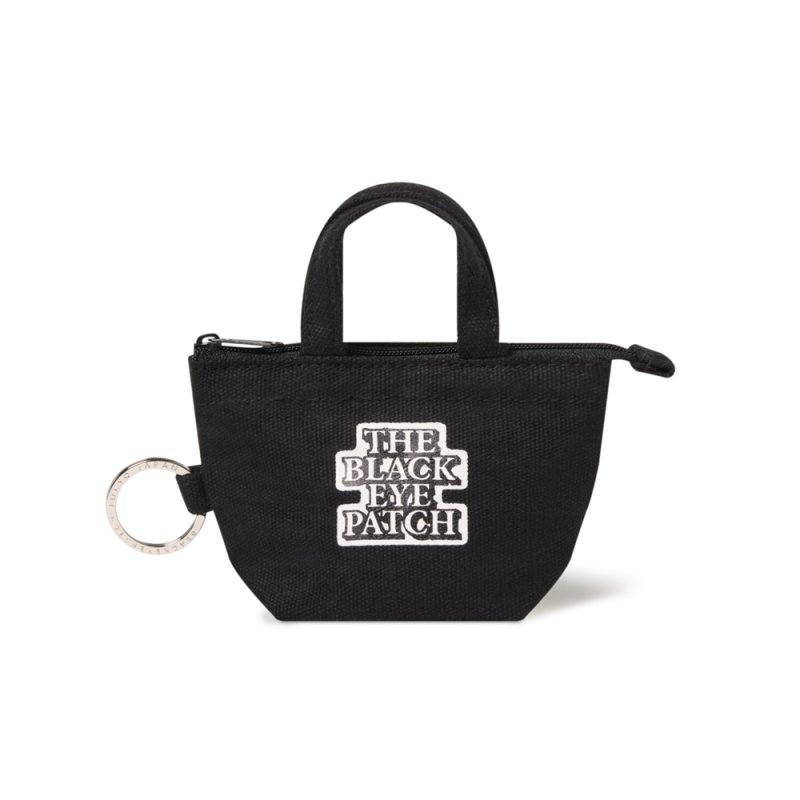 画像1: BlackEyePatch/OG LABEL TOTE KEYCHAIN（BLACK）