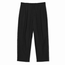 画像2: BUENA VISTA/Side line python pants（BLACK）［サイドラインパイソンパンツ-26春夏］ (2)