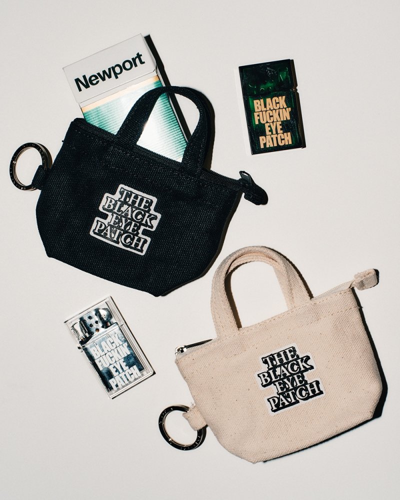 画像3: BlackEyePatch/OG LABEL TOTE KEYCHAIN（BLACK）