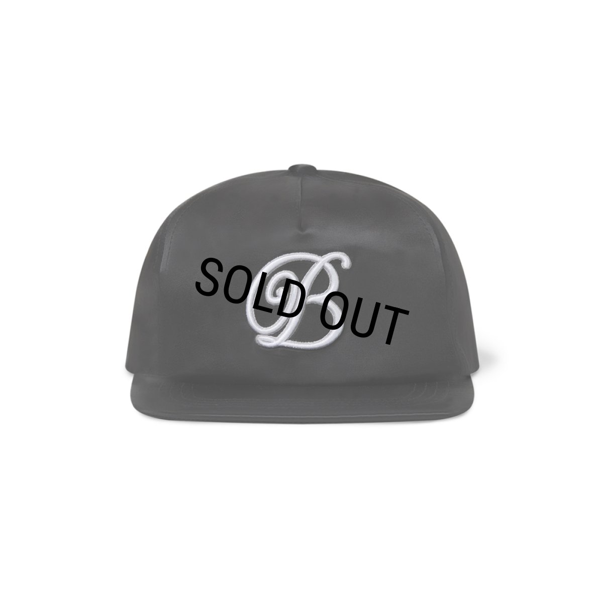 画像1: BlackEyePatch/B EMBLEM SATIN CAP（BLACK） (1)