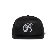 画像1: BlackEyePatch/B EMBLEM SATIN CAP（BLACK） (1)
