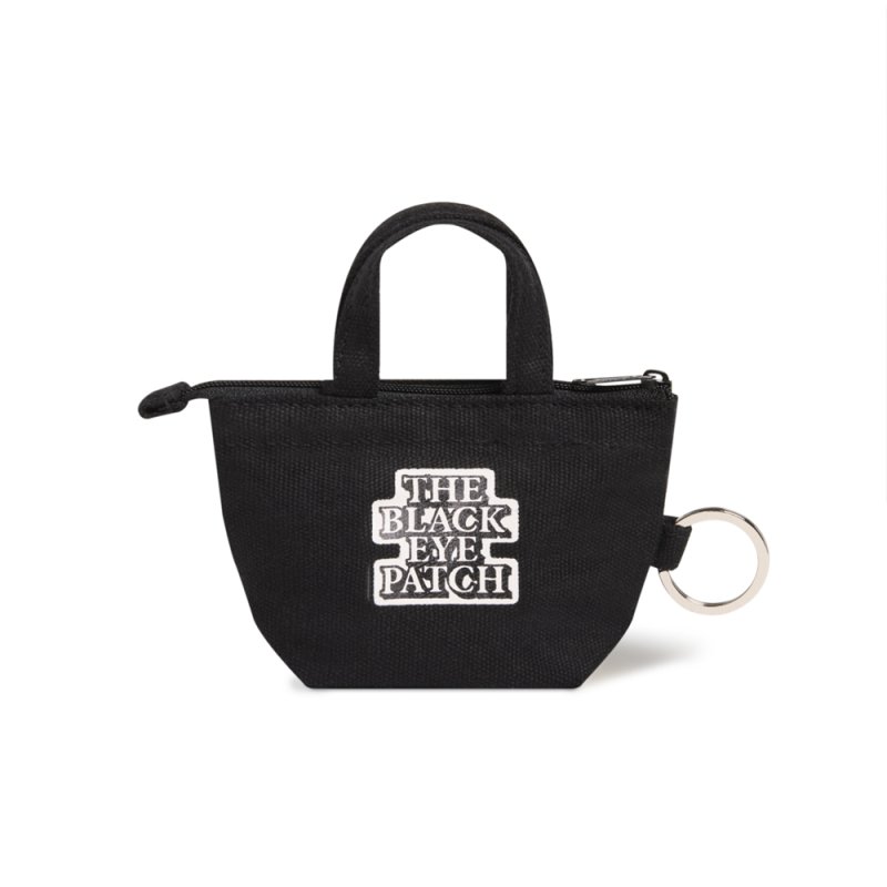 画像2: BlackEyePatch/OG LABEL TOTE KEYCHAIN（BLACK）