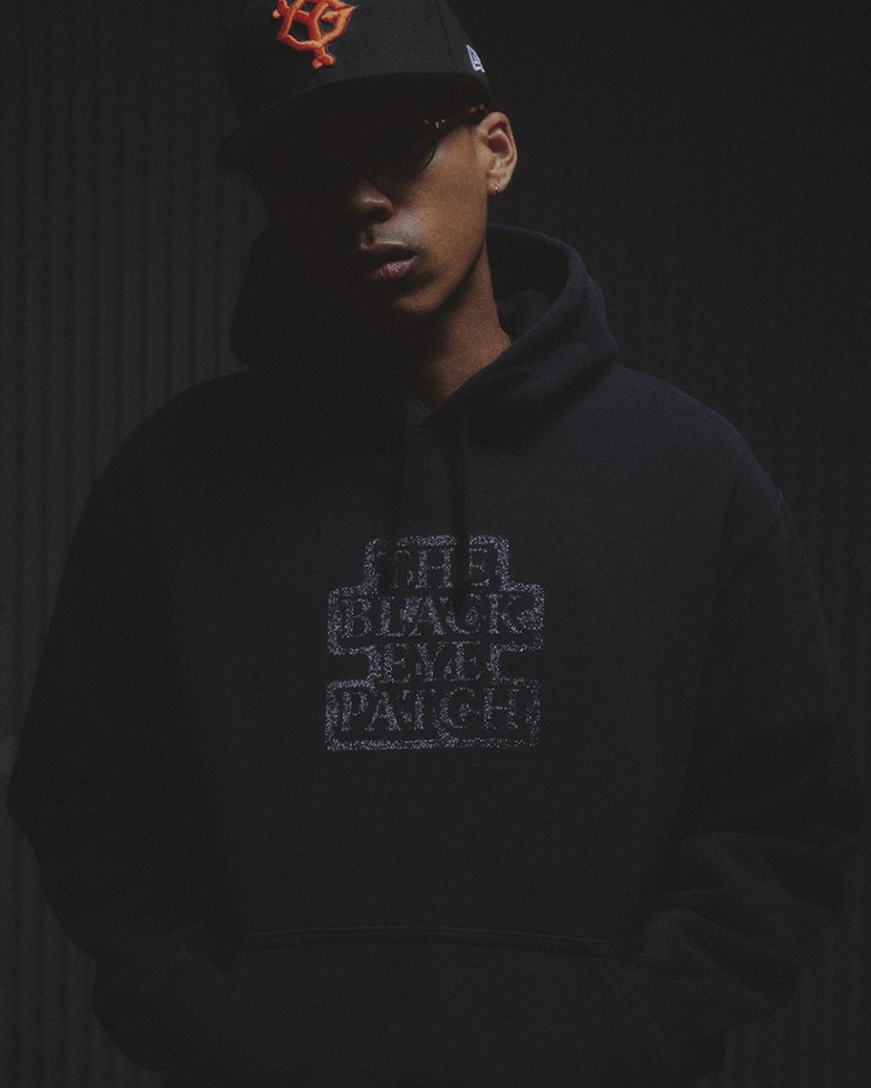 画像3: BlackEyePatch/DAMAGED OG LABEL HOODIE（BLACK） (3)