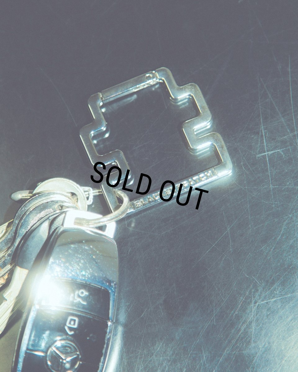 画像3: BlackEyePatch/OG LABEL SHAPED CARABINER（SILVER） (3)