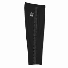 画像1: BUENA VISTA/Side line python pants（BLACK）［サイドラインパイソンパンツ-26春夏］ (1)