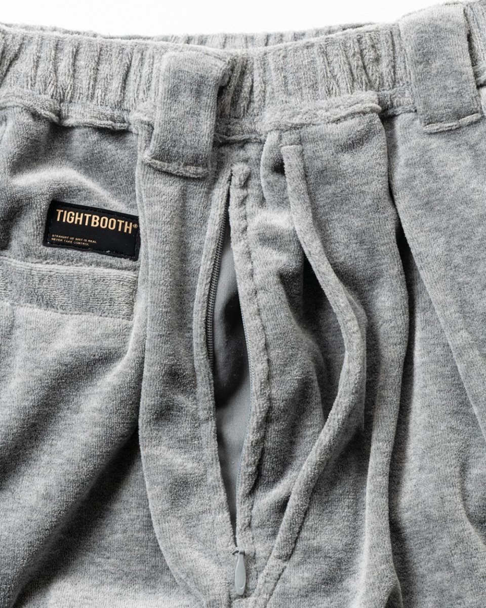 画像7: TIGHTBOOTH/VELOUR BALLOON PANTS（Gray）［ベロアバルーンパンツ-26春夏］ (7)