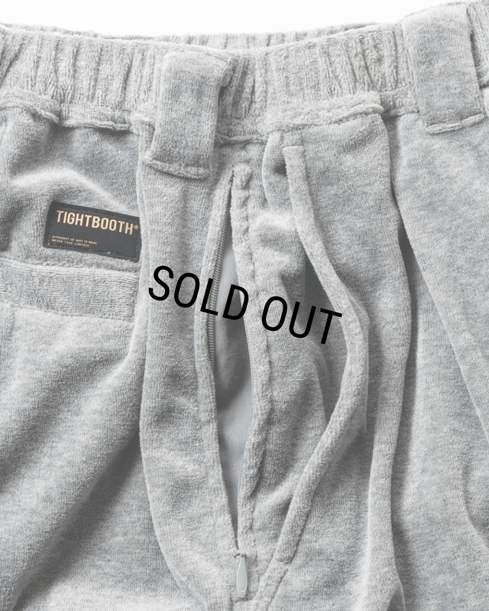 画像7: TIGHTBOOTH/VELOUR BALLOON PANTS（Gray）［ベロアバルーンパンツ-26春夏］ (7)