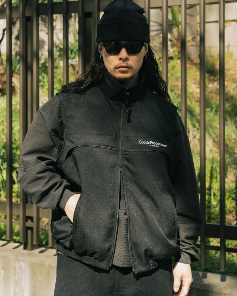 画像3: COOTIE PRODUCTIONS/Polyester Twill Training Vest（Black）［ポリエステルツイルトレーニングベスト-26春夏］