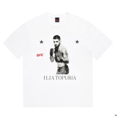 画像1: WACKO MARIA/UFC / WASHED HEAVY WEIGHT T-SHIRT（WHITE）［プリント+刺繍T-26春夏］ (1)