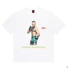 画像1: WACKO MARIA/UFC / WASHED HEAVY WEIGHT T-SHIRT（WHITE）［プリント+刺繍T-26春夏］ (1)