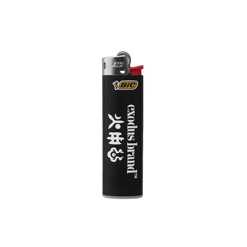 画像1: exodus brand/火の用心 BIG LIGHTER（BLACK）［ライター-26春夏］