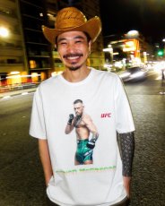 画像4: WACKO MARIA/UFC / WASHED HEAVY WEIGHT T-SHIRT（WHITE）［プリント+刺繍T-26春夏］ (4)