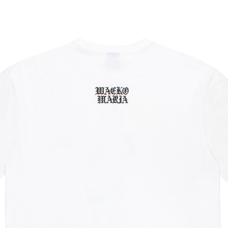 画像3: WACKO MARIA/UFC / WASHED HEAVY WEIGHT T-SHIRT（WHITE）［プリント+刺繍T-26春夏］