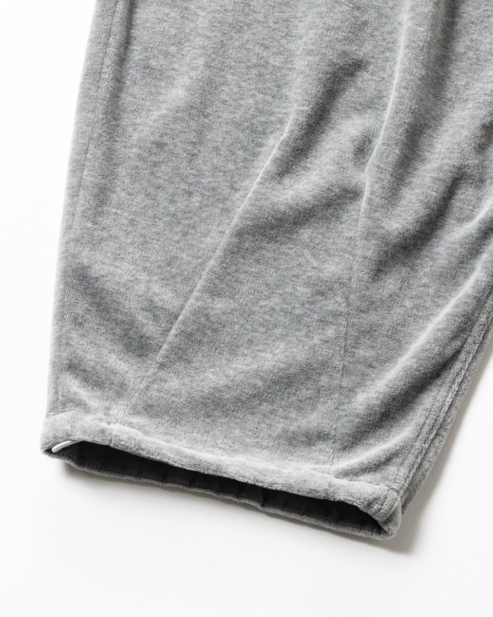 画像8: TIGHTBOOTH/VELOUR BALLOON PANTS（Gray）［ベロアバルーンパンツ-26春夏］ (8)