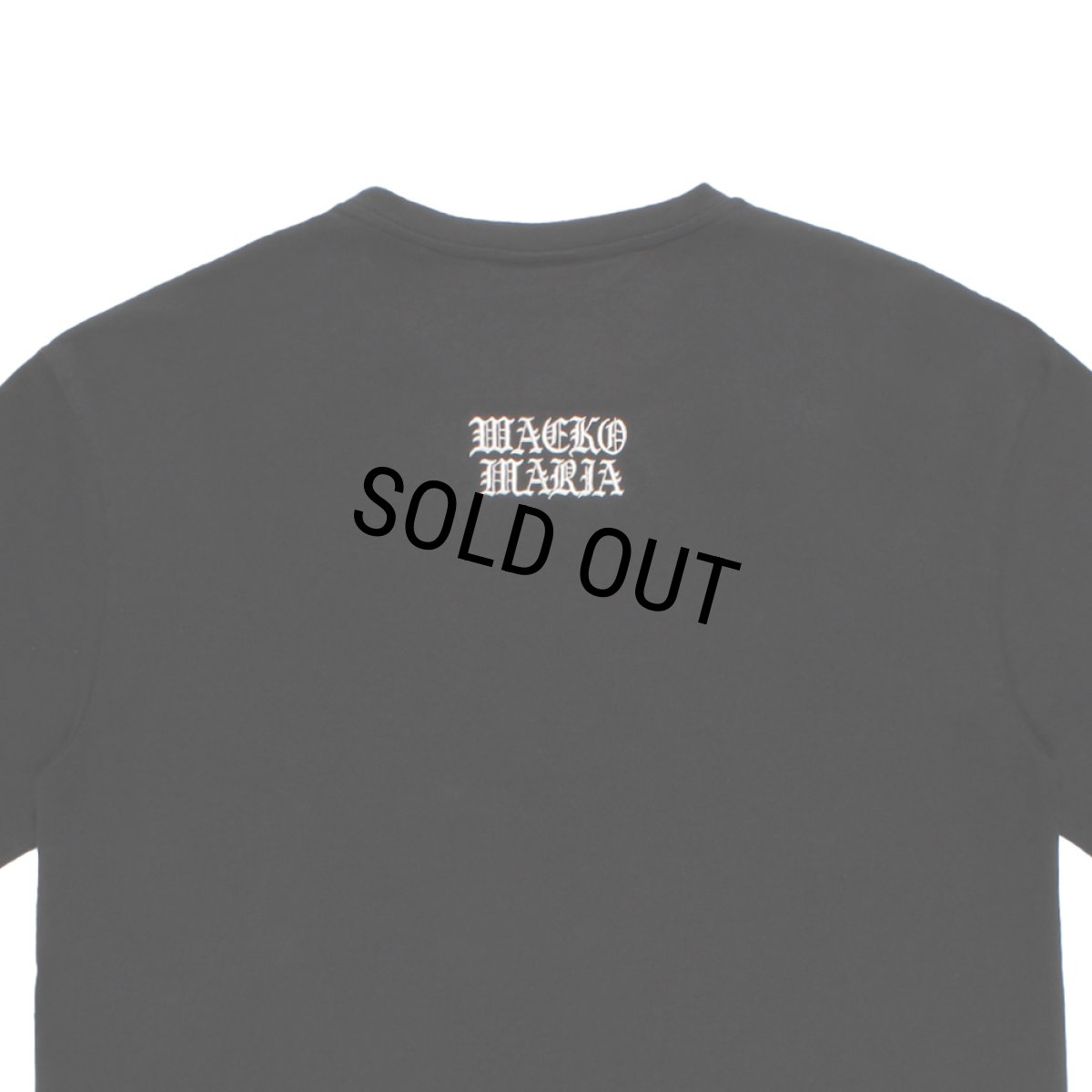 画像3: WACKO MARIA/UFC / WASHED HEAVY WEIGHT T-SHIRT（BLACK）［プリント+刺繍T-26春夏］ (3)