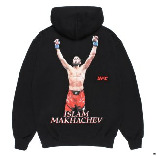 WACKO MARIA/UFC / HEAVY WEIGHT ZIP HOODED SWEAT SHIRT（BLACK