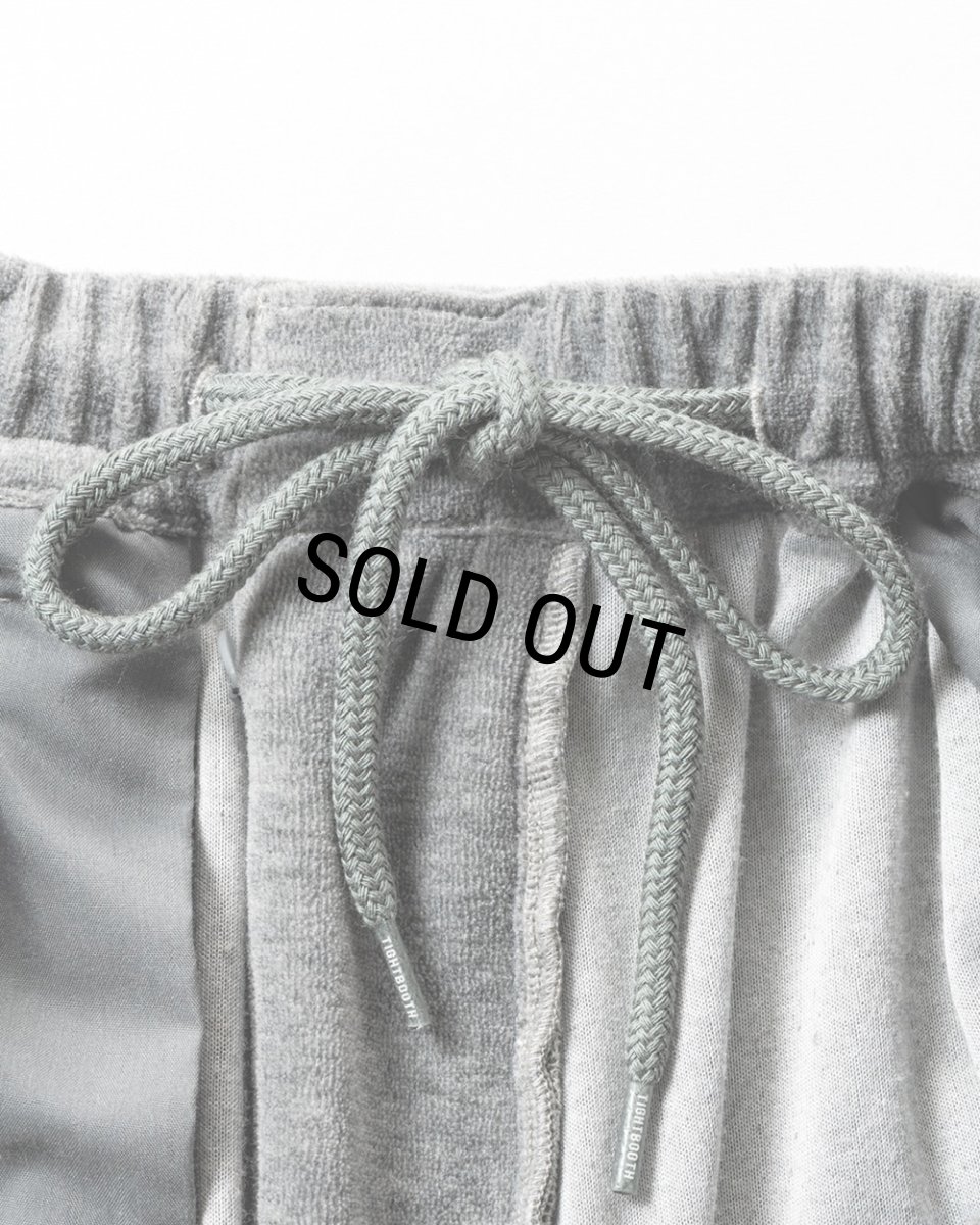 画像5: TIGHTBOOTH/VELOUR BALLOON PANTS（Gray）［ベロアバルーンパンツ-26春夏］ (5)