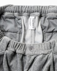 画像4: TIGHTBOOTH/VELOUR BALLOON PANTS（Gray）［ベロアバルーンパンツ-26春夏］ (4)