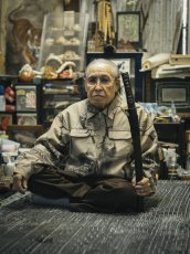 画像6: exodus brand/百鬼図 WOOL GABARDINE SWING TOP JACKET（BEIGE）［スウィングトップJKT-26春夏］ (6)