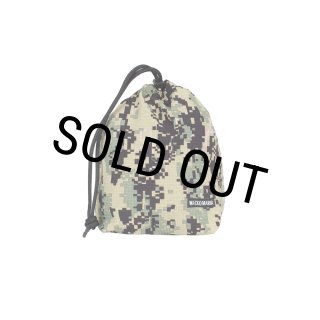 WACKO MARIA/DIGITAL CAMO DRAWSTRING BAG（KHAKI）［デジタルカモ