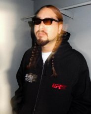 画像4: WACKO MARIA/UFC / HEAVY WEIGHT ZIP HOODED SWEAT SHIRT（BLACK）［ジップアップパーカー-26春夏］ (4)