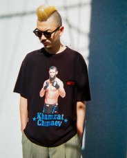 画像4: WACKO MARIA/UFC / WASHED HEAVY WEIGHT T-SHIRT（BLACK）［プリント+刺繍T-26春夏］ (4)