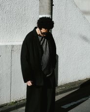 画像5: COOTIE PRODUCTIONS/Supima Jacquard Border L/S Tee（Black）［ジャガードボーダー長袖T-26春夏］ (5)