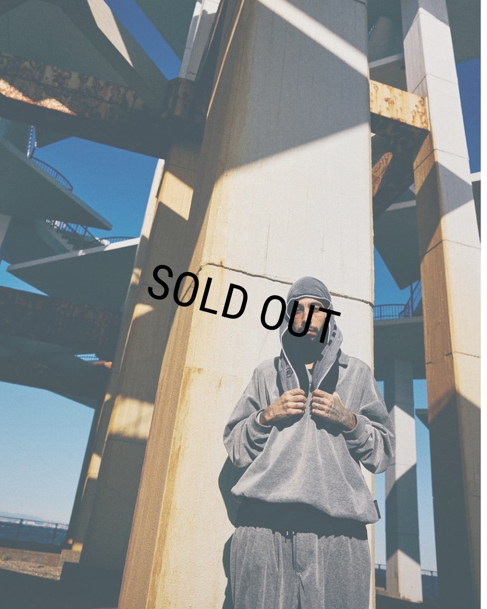 画像5: TIGHTBOOTH/SKIPPER VELOUR L/S SHIRT（Black）［スキッパーベロアシャツ-26春夏］ (5)