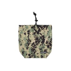 画像2: WACKO MARIA/DIGITAL CAMO DRAWSTRING BAG（KHAKI）［デジタルカモドローストリングバッグ-26春夏］ (2)