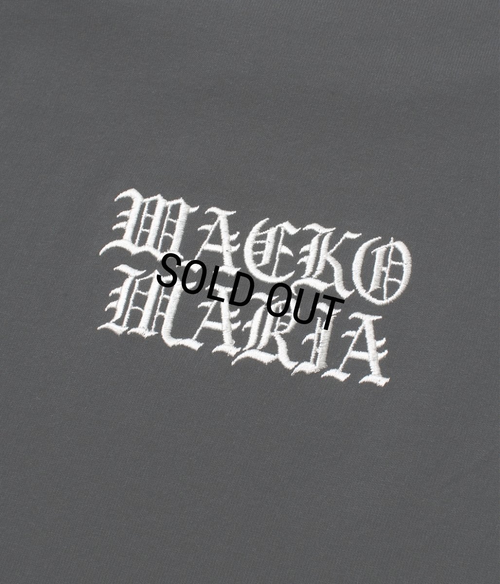 画像3: WACKO MARIA/UFC / WASHED HEAVY WEIGHT T-SHIRT（BLACK）［プリント+刺繍T-26春夏］ (3)