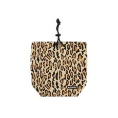 画像2: WACKO MARIA/LEOPARD DRAWSTRING BAG（BEIGE）［レオパードドローストリングバッグ-26春夏］ (2)