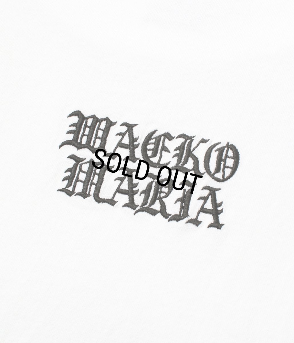 画像3: WACKO MARIA/UFC / WASHED HEAVY WEIGHT T-SHIRT（WHITE）［プリント+刺繍T-26春夏］ (3)