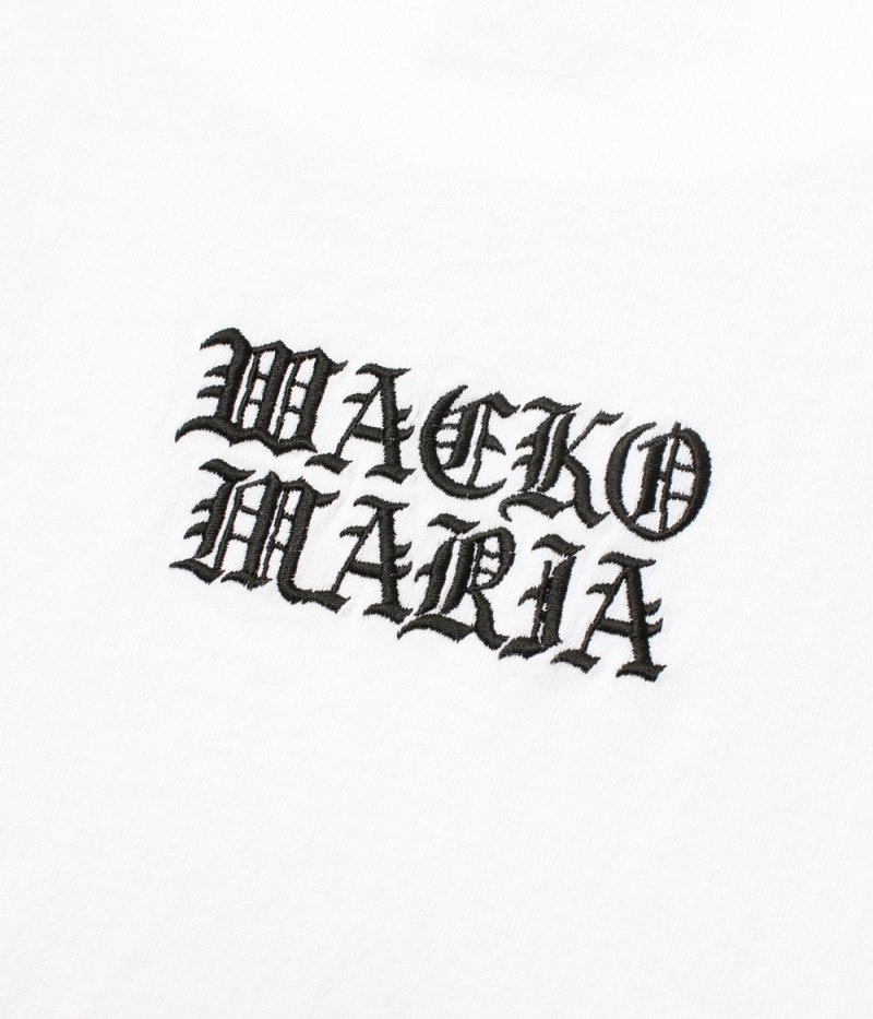 画像3: WACKO MARIA/UFC / WASHED HEAVY WEIGHT T-SHIRT（WHITE）［プリント+刺繍T-26春夏］