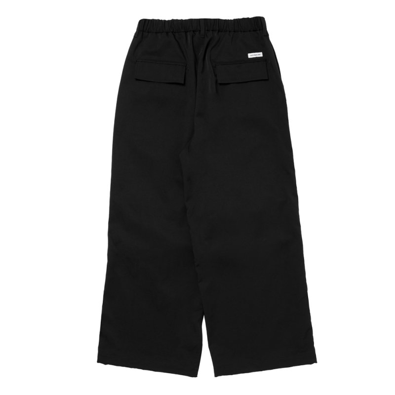 画像2: COOTIE PRODUCTIONS/Ny/Wo Twill Utility Wide Easy Trousers（Black）［ユーティリティーワイドイージートラウザース-26春夏］