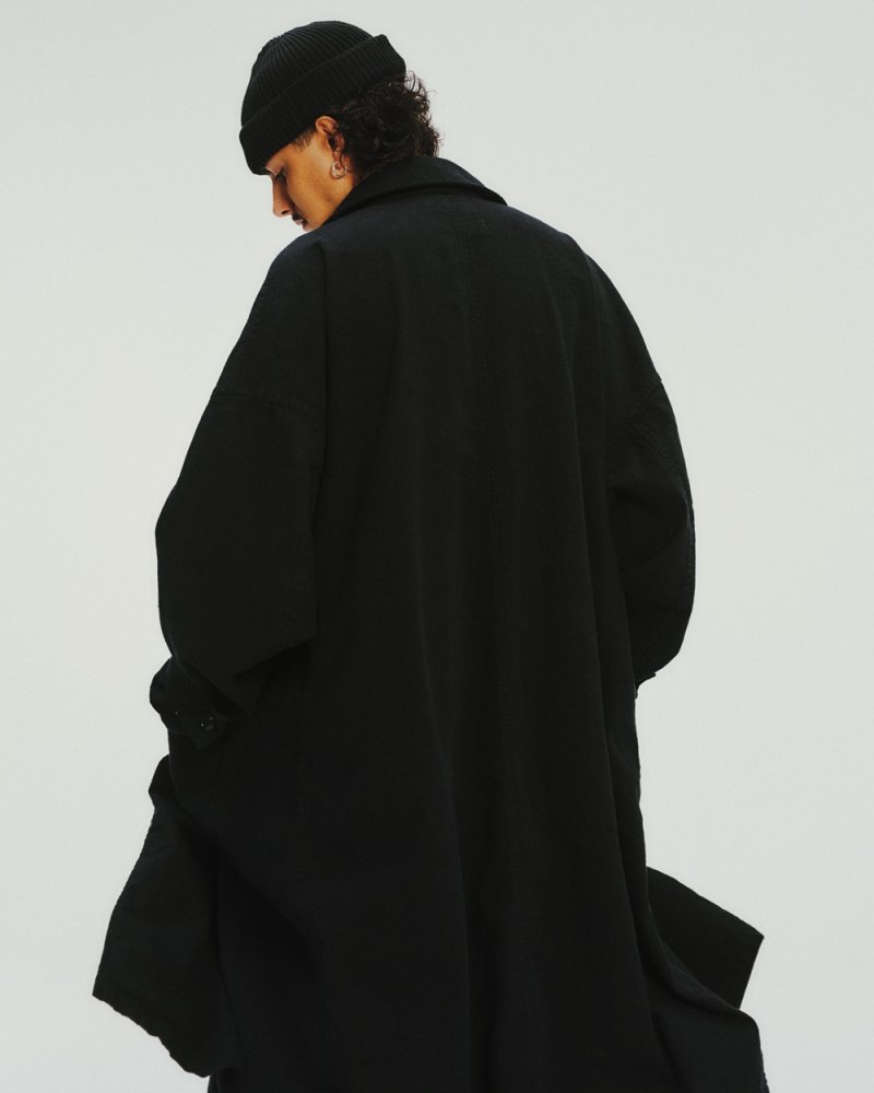 画像3: COOTIE PRODUCTIONS/Linen Watch Cap（Black）［リネンワッチキャップ-26春夏］