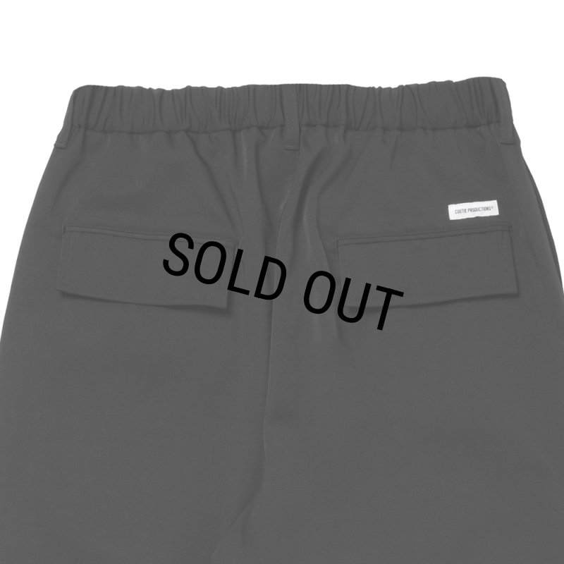 COOTIE PRODUCTIONS/Ny/Wo Twill Utility Wide Easy Trousers（Black