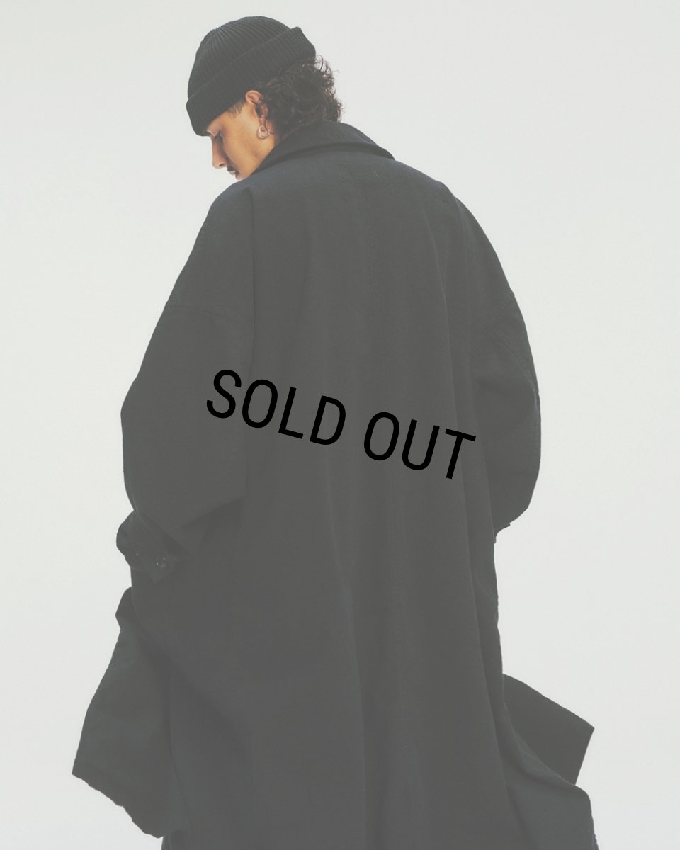 画像3: COOTIE PRODUCTIONS/Linen Watch Cap（Black）［リネンワッチキャップ-26春夏］ (3)