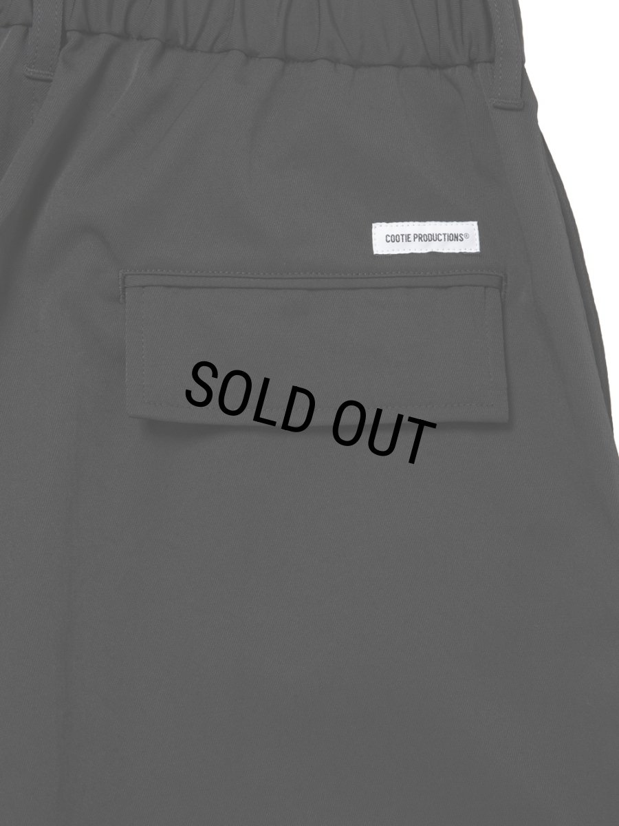 画像8: COOTIE PRODUCTIONS/Ny/Wo Twill Utility Wide Easy Trousers（Black）［ユーティリティーワイドイージートラウザース-26春夏］ (8)