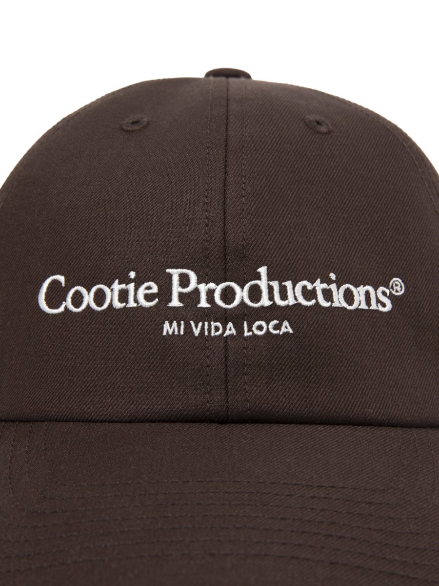 画像4: COOTIE PRODUCTIONS/T/W Twill 6 Panel Cap（Brown）［T/Wツイル6パネルキャップ-26春夏］ (4)