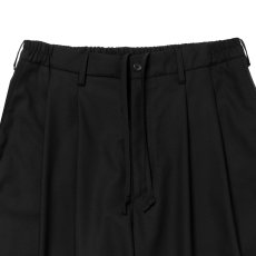 画像3: COOTIE PRODUCTIONS/T/W Twill Shin Cut Wide Easy Trousers（Black）［シンカットワイドイージートラウザース-26春夏］ (3)