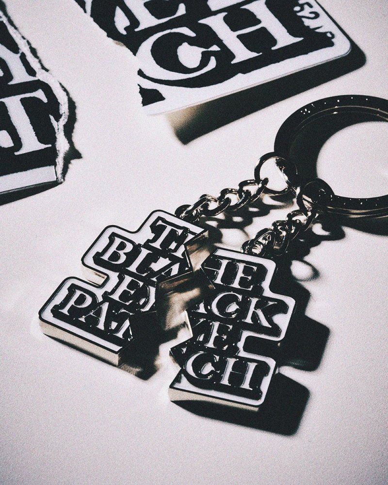 画像2: BlackEyePatch/SPLIT OG LABEL PLATE KEYCHAIN（SILVER）