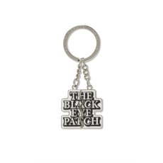 画像1: BlackEyePatch/SPLIT OG LABEL PLATE KEYCHAIN（SILVER） (1)