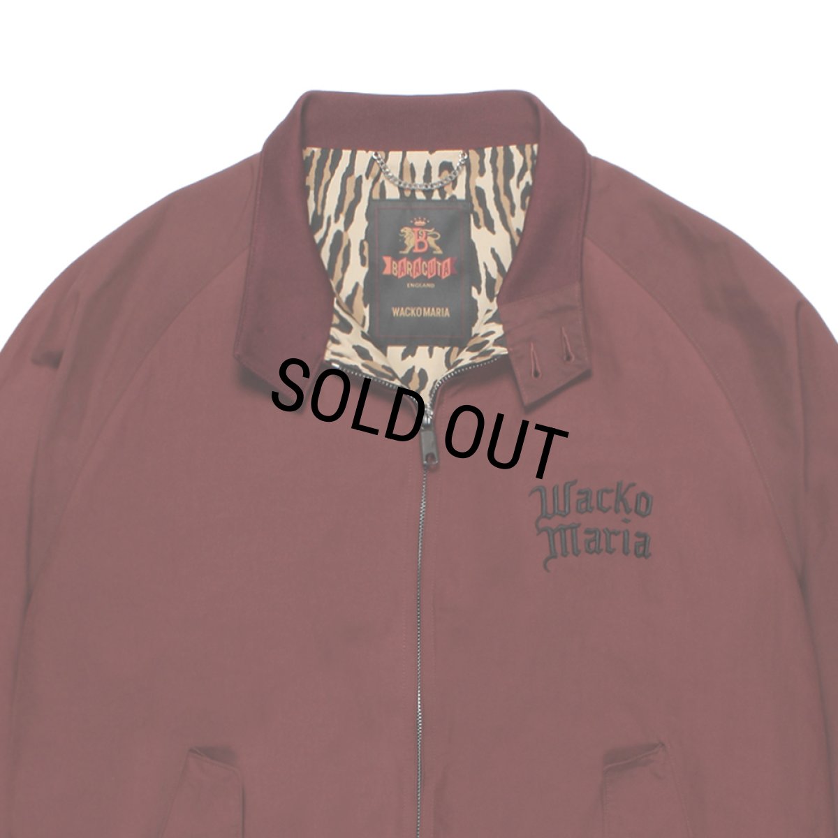画像3: WACKO MARIA/BARACUTA / G9 HARRINGTON JACKET（BURGUNDY）［G9ハリントンJKT-26春夏］ (3)