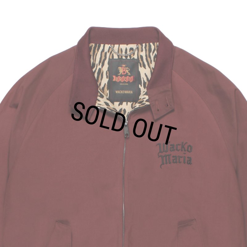 WACKO MARIA/BARACUTA / G9 HARRINGTON JACKET（BURGUNDY）［G9