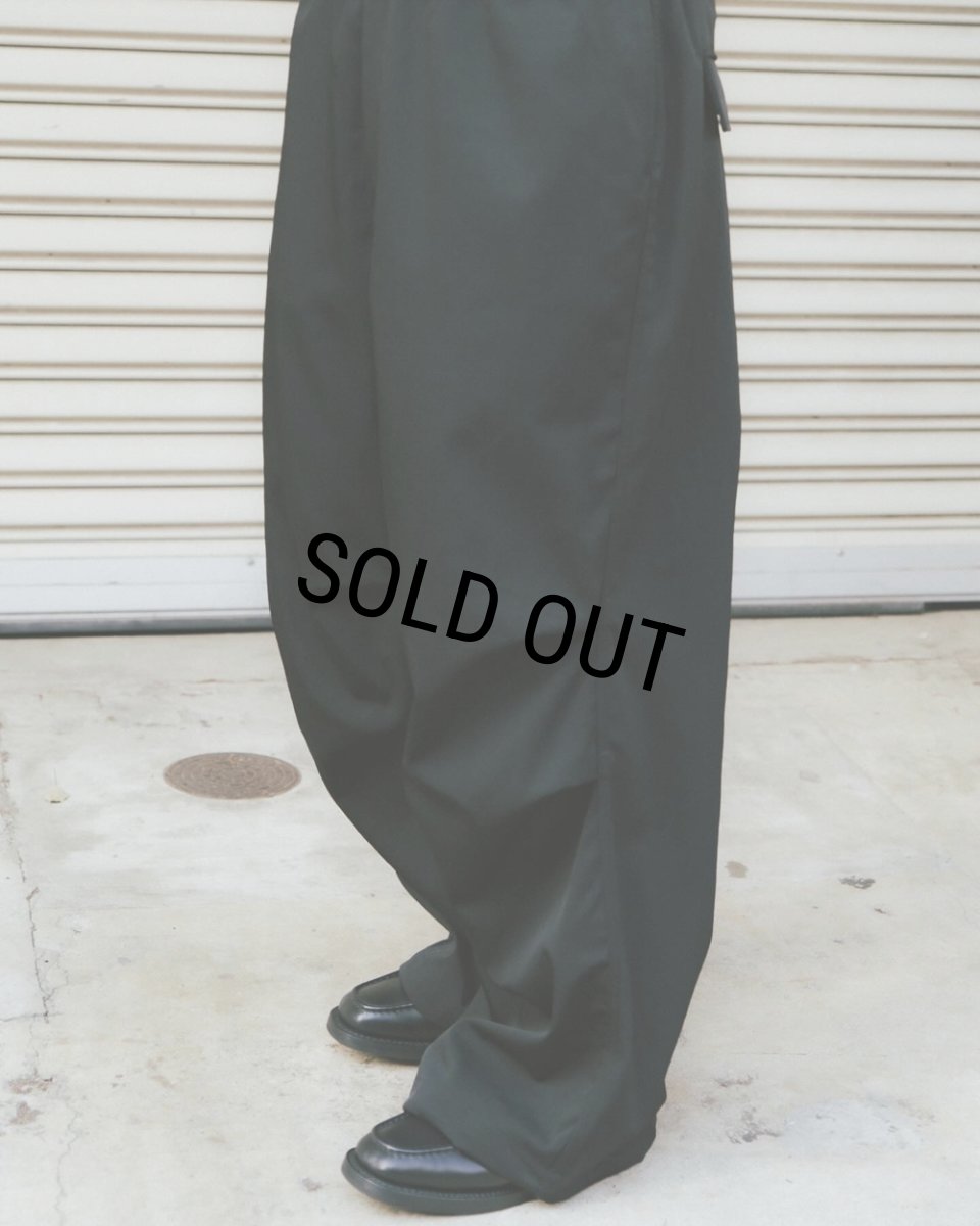 画像10: COOTIE PRODUCTIONS/Ny/Wo Twill Utility Wide Easy Trousers（Black）［ユーティリティーワイドイージートラウザース-26春夏］ (10)