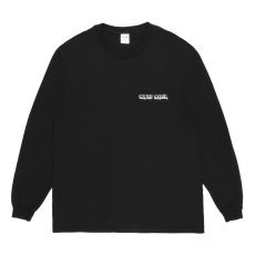 画像2: WACKO MARIA/WASHED HEAVY WEIGHT LONG SLEEVE T-SHIRT（BLACK）［プリント長袖T-26春夏］ (2)