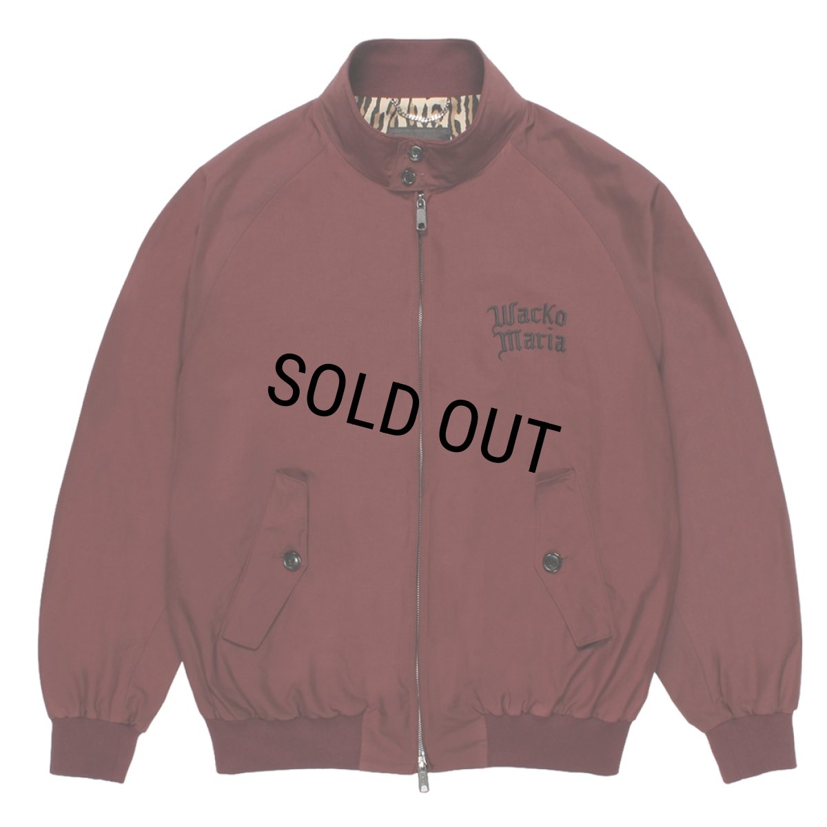 画像1: WACKO MARIA/BARACUTA / G9 HARRINGTON JACKET（BURGUNDY）［G9ハリントンJKT-26春夏］ (1)