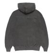 WACKO MARIA/WASHED HEAVY WEIGHT ZIP HOODED SWEAT SHIRT（GRAY