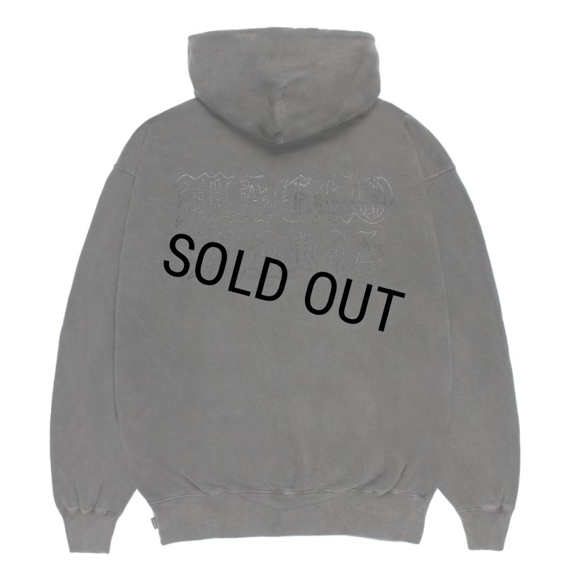 トップス WACKO MARIA / WASHED ZIP HOODED SWEAT L WACKO MARIA/WASHED HEAVY WEIGHT ZIP HOODED SWEAT SHIRT（GRAY