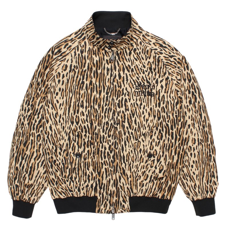 画像1: WACKO MARIA/BARACUTA / LEOPARD G9 HARRINGTON JACKET（BEIGE）［レオパードG9ハリントンJKT-26春夏］